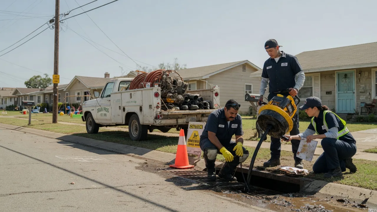 Drain Cleaning in Springlake, TX near me